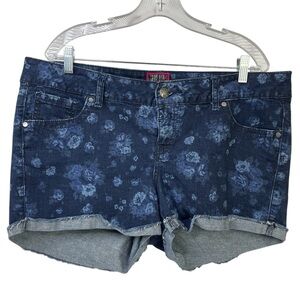 Torrid Floral Denim Women's Shorts Size 18